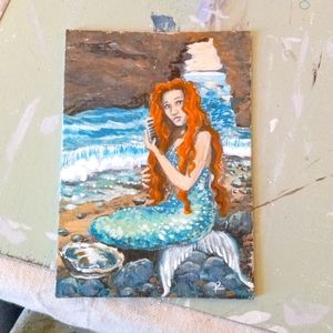 Mermaid painting